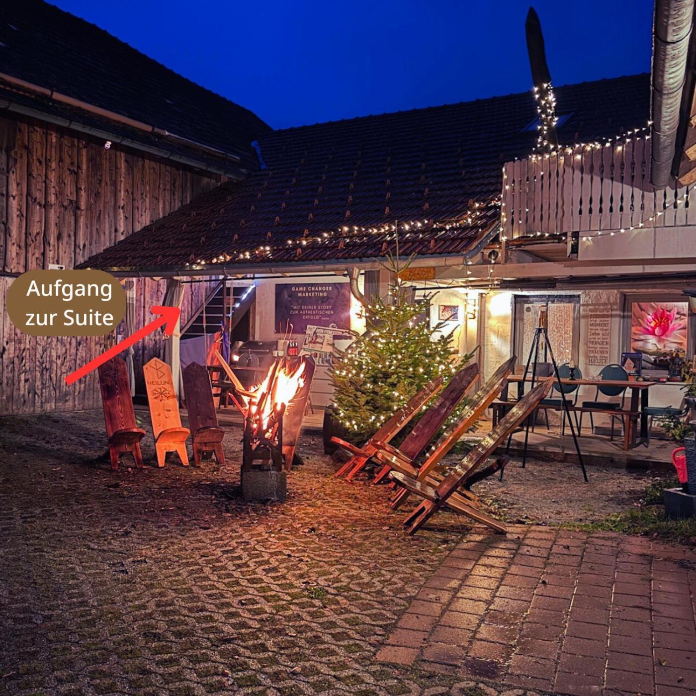 Game Changer Hof Appartment Eging Esterno foto